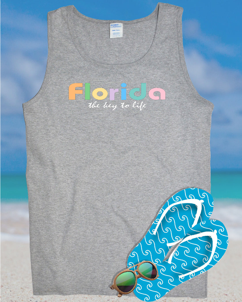 Florida's Favourite Colours Hot Summer Tank Top
