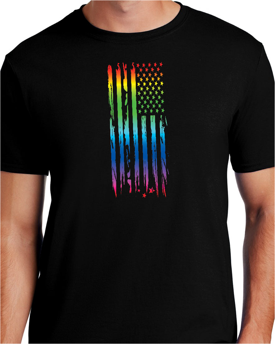 America Pride Month Smooth Black Party All Summer Long T-Shirt