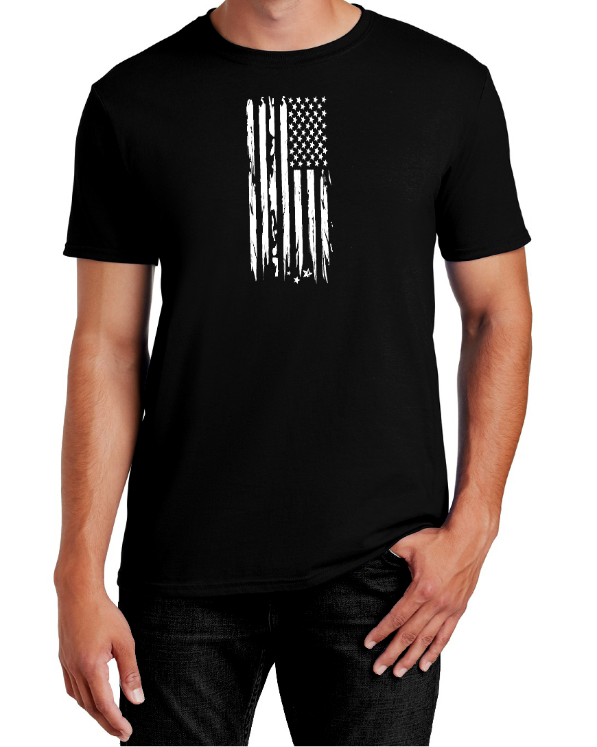 Black & White American Style Modern Classic Fit T-Shirt