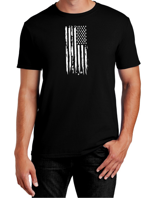 Black & White American Style Modern Classic Fit T-Shirt