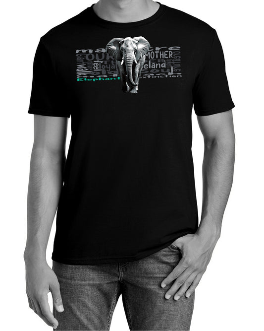 Elephant Matriarch Survival March Crewneck T-Shirt