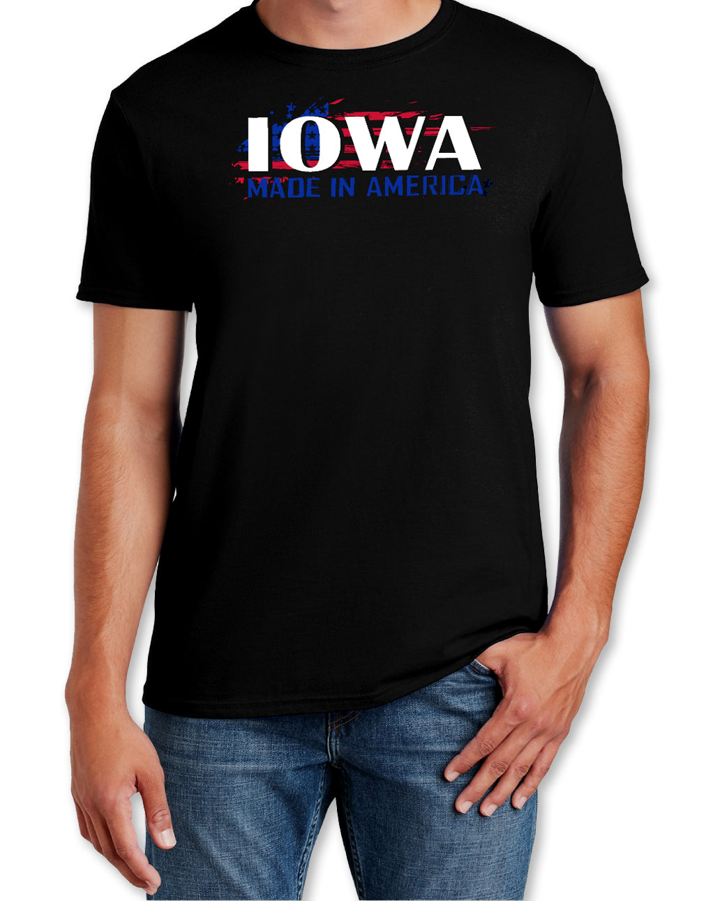 IOWA Made In America Crewneck T-Shirt