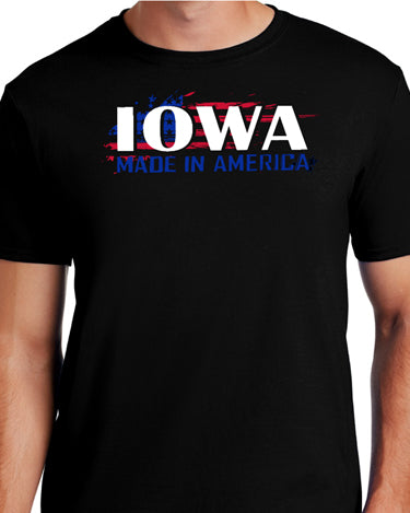 IOWA Made In America Crewneck T-Shirt