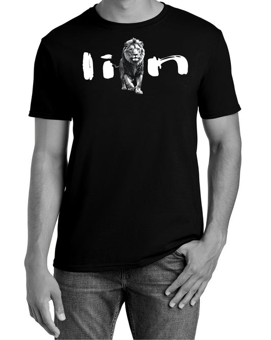 Majestic Lion Graphite Crewneck T-Shirt