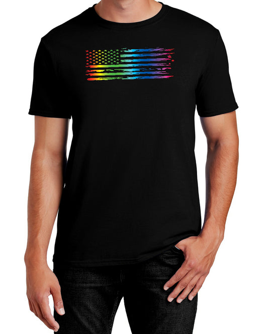 America Pride Month Smooth Black Party All Summer Long T-Shirt
